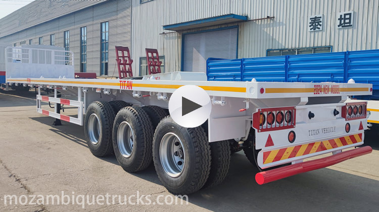 Flat Deck Semi Trailer