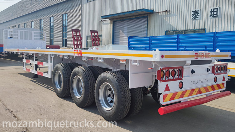 Flat Deck Semi Trailer