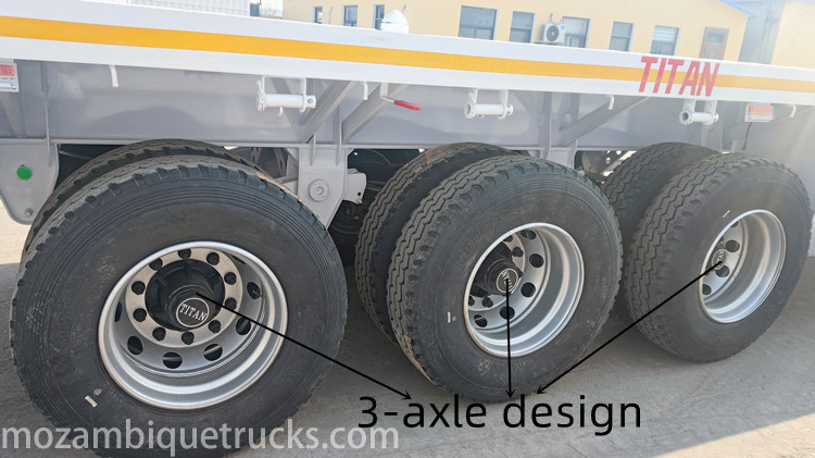 Flat Deck Semi Trailer