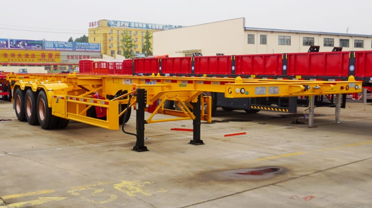 chinese trailer manufacturers  container chassis for sale