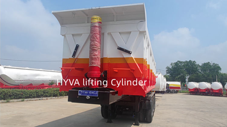4 Axle 40 Cubic Tipper Trailer for Sale