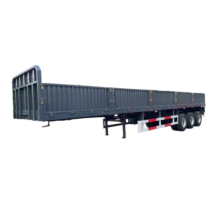 3 Axle 60 Ton Drop Side Trailers