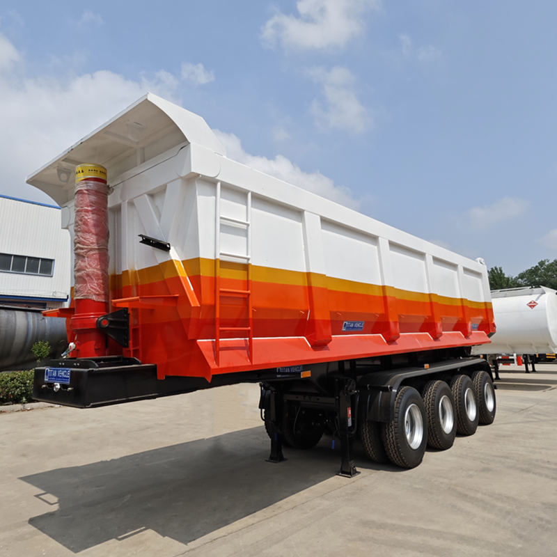 4 Axle 40 Cubic Tipper Trailer